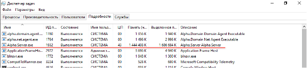 Рисунок 7 — Данные о загрузке оперативной памяти на ВМ SlaveServer.png
